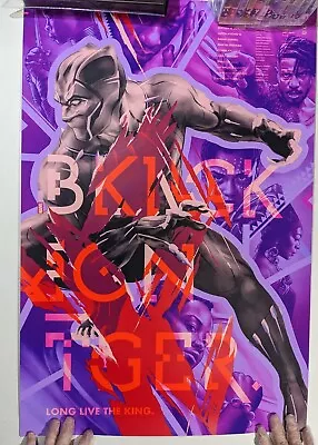 Martin Ansin Black Panther Variant And Regular Editions Print Mondo Two Posters • £135.12