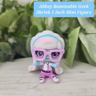 Monster High Minis Series 2 Abbey Bominable Geek Shriek 1  Blind Bag Figure • $49.95