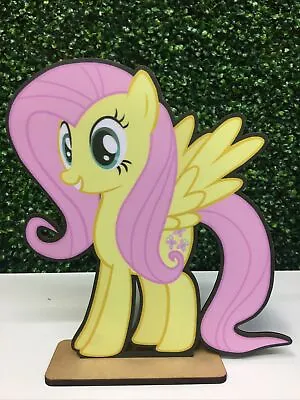 10” Wood Centerpiece  My Little Pony Party Table Birthday Decoration • $9.50