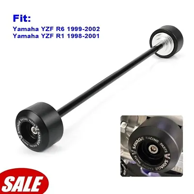 For Yamaha YZF R1 1998-2001 YZF R6 1999-2002 Rear Axle Spindle Slider Protector • $25.98