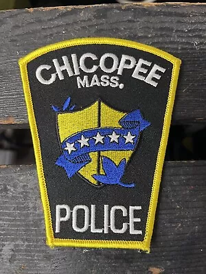 Chicopee Mass Police Patch • $0.99