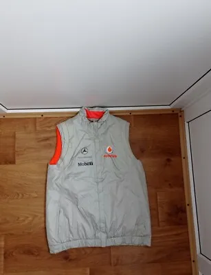 MCLAREN VODAFONE MERCEDES VEST JACKET GILET F1 RACING TEAM SIZE M Medium  • $89.99