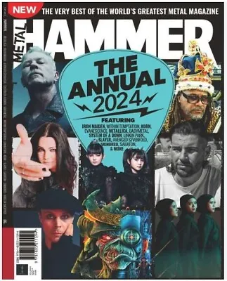 Metal Hammer (UK) Magazine THE ANNUAL 2024 / IRON MAIDEN KORN METALLICA • $20.58