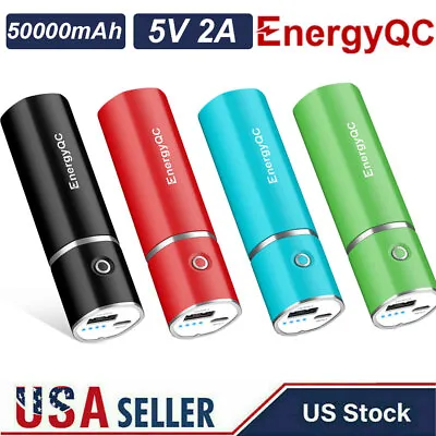 EnergyQC Portable 5000mAh Power Bank External Battery Charger For Cell Phone US • $11.99