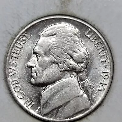 1943 D Denver Mint Silver Jefferson War Nickel • $6.95