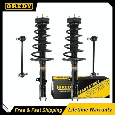 4PC Rear Struts & Sway Bar Links Kit For 2007 2008 2009 2010 2011 Toyota Camry • $157.66