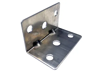 100 Pcs Pack Galvanized 90 Degree Right Angle L Shaped Corner Brackets • $38.44