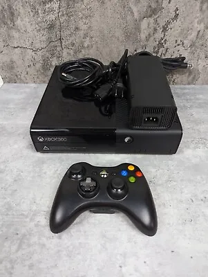 $67.45 • Buy Microsoft XBox 360 E System BLACK Video Game Console 4GB Wireless Bundle 360E