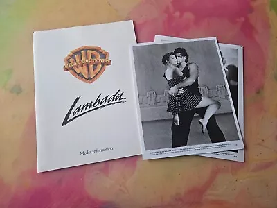 1990 LAMBADA Original Presskit W/Stills J. Eddie Peck Melora Hardin DANCE DRAMA • $9.99