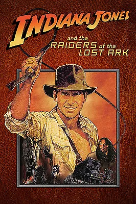 A3/A4 Size - INDIANA JONES RAIDERS OF THE LOST ARK 1981 MOVIE ACTION POSTER # 21 • £4.41