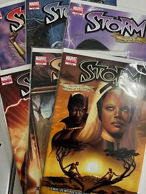 Storm VOL 2 Marvel Complete Mini-Series LOT 1-6 X-Men Black Panther Dickey 2006 • $30
