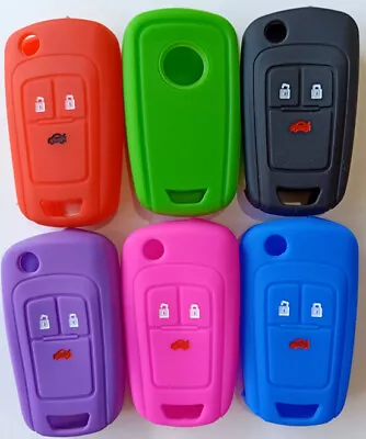 3 Button Flip Key Cover Suits Chevrolet Holden Colorado Aveo Cruze Trax • $8.99