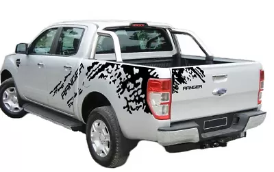 Graphics Mud Splash Trunk Side Car Sticker Kit For Ford Ranger Tailgate Decals • $124.07