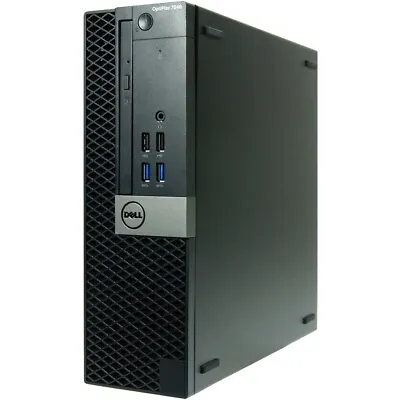 Dell OptiPlex 7040 SFF Desktop PC I5-6500 16GB RAM 128GB SSD Win10P • $199
