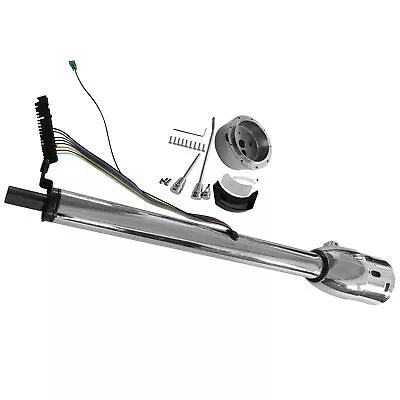 Auto Chrome 30  Steering Column Shift Indicator W/ 9-hole Wheel Adapter W/O Key • $156.78