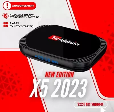 2023 NEW EDITION Tanggula X5 Android 11 TV Box *STOP PAYING FOR CABLE* • $200