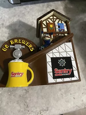 Bernie Brewer County Stadium Chalet Coin Bank MLB Milwaukee Brewers 1999 • $70