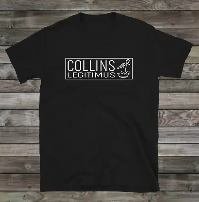 $24.99 • Buy Vintage COLLINS  LEGITIMUS  Crown And Hammer Axe Stamp Markings Replica T Shirt 