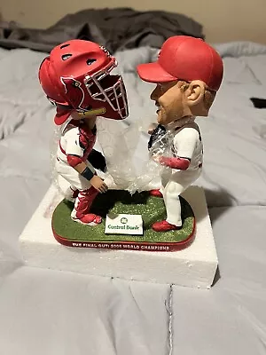$99.99 • Buy Yadier Molina & Adam Wainwright St Louis Cardinals 2006 Final Out Bobblehead