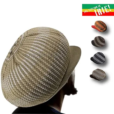Jamaica Hats Cap Hat Ravelry Reggae Rasta Dreadlocks Marley Rastafari Caps M/L • $26.99