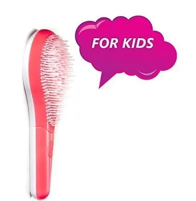 Michel Mercier Kids Detangling Brush Pink - For Normal Hair • $18.27