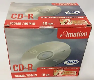 Imation CD-R 700MB/80 Min 52x Box 10  • £5