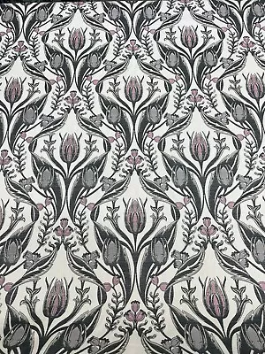 Chess Design Fabric Merton Dusky Pink 10mtrs • £279