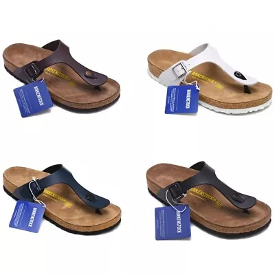 Birkenstock Gizeh Birko-Flor Unisex Beach Sandals - Regular EU Shoe Size 35-44 • $68.38