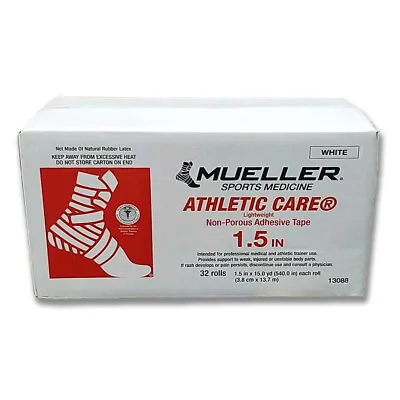 Mueller Athletic Trainers Tape-1 1/2 -White • $8.99