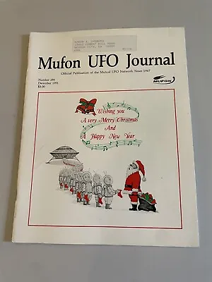Mutual UFO Network MUFON Journal #284 December 1991 Alien Christmas • $11.49