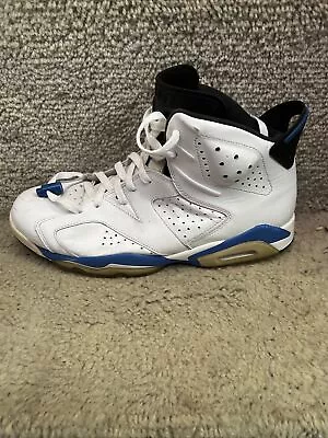 Nike Air Jordan 6 Retro Sport Blue 2014 Men's Size 10.5 384644 107  Basketball • $65