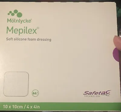 Mepilex 294199 Soft Silicone Foam Dressing 4 X4  5ct   2025/2028 NIB • $13.99