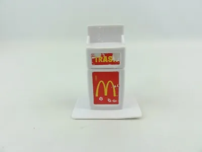 $3.95 • Buy Trash Bin Can Figure From CDI 2003 McDonald’s Play Restaurant Yellow Red White