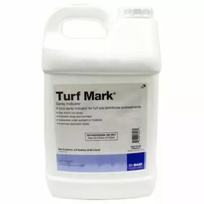 Turf Mark Blue Dye Spray Indicator - 2.5 Gallons (For Herbicides & Pesticides) • $192.95