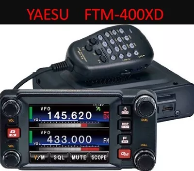 YAESU FTM-400XD 20W Digital/Analog Transceiver 144/430MHz Dual Band C4FM • $556.96