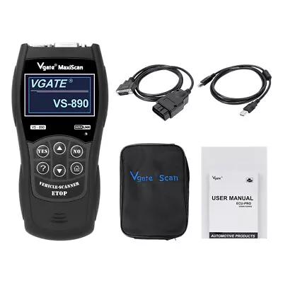 Vgate Memo Scanner Code Reader Professional Diagnostic Tool For VW/Audi VS890 • $43.23