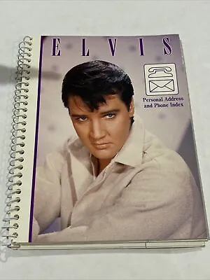 Elvis Presley Personal Address & Phone Index Beautiful Elvis Pictures -Vtg Item • $12