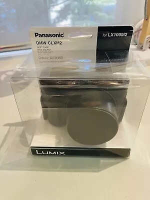 Panasonic Lumix DC-LX100 II  Digital Camera Case. DMW- CLX M2 Soft Case ORIGINAL • $125