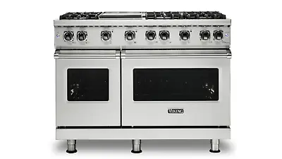Viking 5 Series 48  All Gas Range With 6 Burners & Griddle VGR5486GSS • $12499