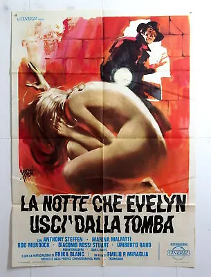 The Night Evelyn Came Out Of The Grave-miraglia-thriller Ita-h39-7 • $95