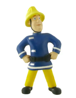 Sam The Firefighter Figurine Fireman Sam With Sound Helmet 9 CM 99957 • $22.09