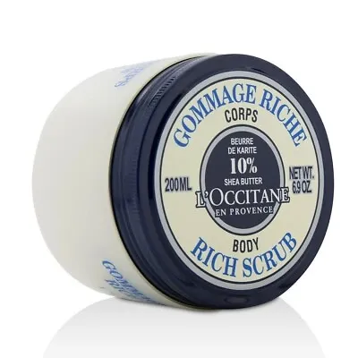L'OCCITANE En Provence 10% Shea Butter Rich Body Scrub 6.9 Oz NEW • $39