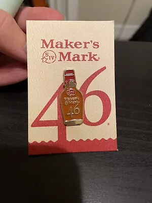 Maker's Mark 46 Bourbon Pin • $9.99