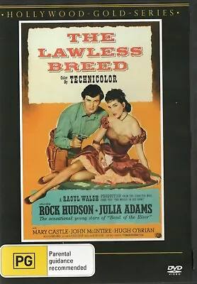 The Lawless Breed - Rock Hudson Julia Adams   [Hollywood Gold]   [R4] • $15