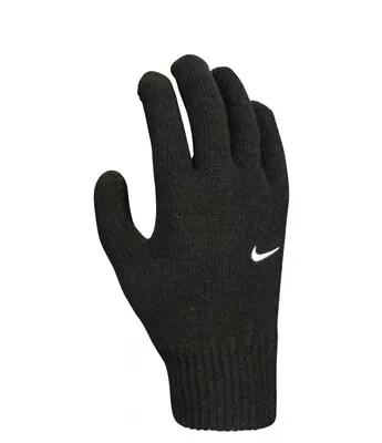 Nike Kintted Gloves Men's Swoosh 2.0 Knit S/M • £12.89