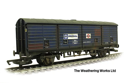 £29.99 • Buy Boxed Hornby PRORAIL London Underground VDA REA Van / Wagon *PRO WEATHERED LOOK*