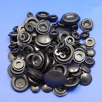 £6.28 • Buy 60 X ASSORTED BLANKING GROMMET PLUG GROMMETS 6mm To 25mm CLOSED BUNG STOPPER 