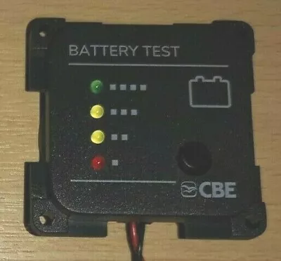 £18.99 • Buy Battery Level Indicator Monitor Caravan Camper 12 Volt Systems Solar Leisure Rv