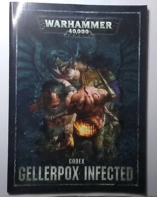 40K Chaos Space Marines. 1x Gellerpox Infected Codex. OOP • £11.50