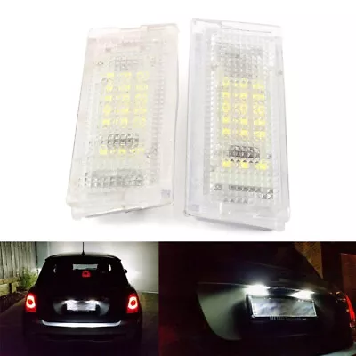 LED License Number Plate Light Fit BMW Mini Cooper R50 R52 R53 CANBUS Lamp 2pcs • $12.31